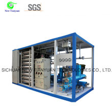 0-220lmin Volume Skid Mounted LNG Filling Station